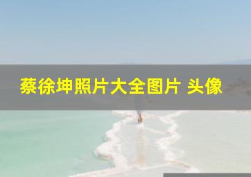 蔡徐坤照片大全图片 头像